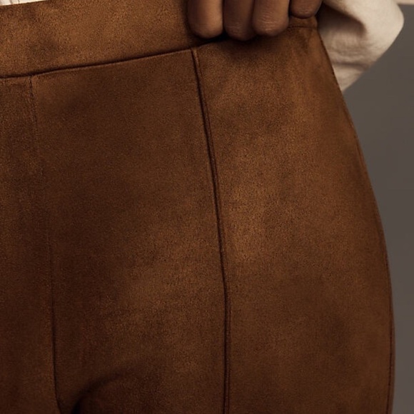 NWT Anthropologie Sanctuary Lana Flare Pants Spice Bronze Brown XL - Picture 4 of 6